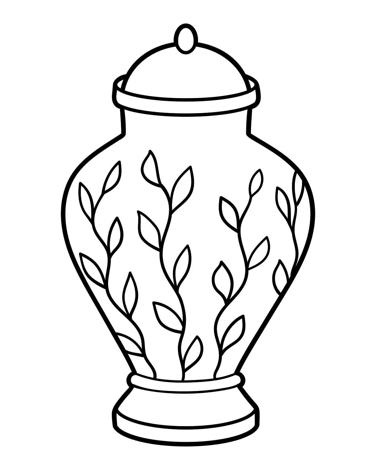 Online coloring book: Coloring book closed candle with flowers
